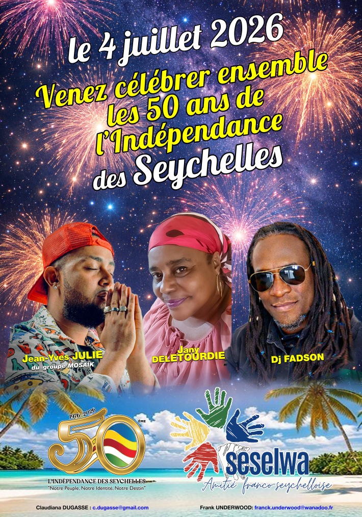 La diaspora seychelloise en France se mobilise pour célébrer les 50 ans de l’indépendance