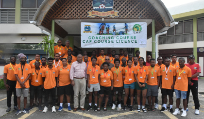 Football: Confédération Africaine de Football (Caf) coaches’ training