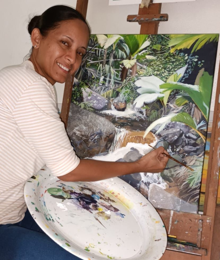 Up Close with artist Frances Chang-Him