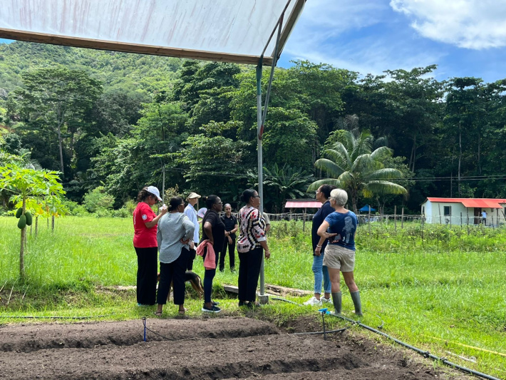 First Lady champions women farmers on Praslin