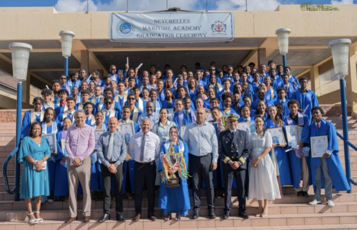 Seychelles Maritime Academy Graduation