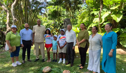 50 trees planted for Seychelles’ Golden Jubilee