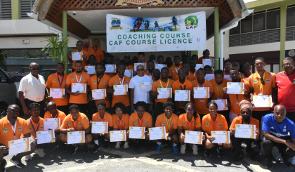 Football: Confédération Africaine de Football (Caf) coaches’ training
