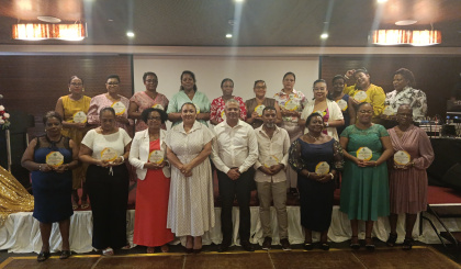 Long-serving public service staff honoured