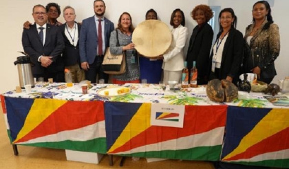 Seychelles showcases leadership at Unesco forum for Sids