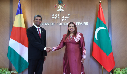 Seychelles and Maldives reaffirm bilateral ties as Foreign ministers meet in Malé