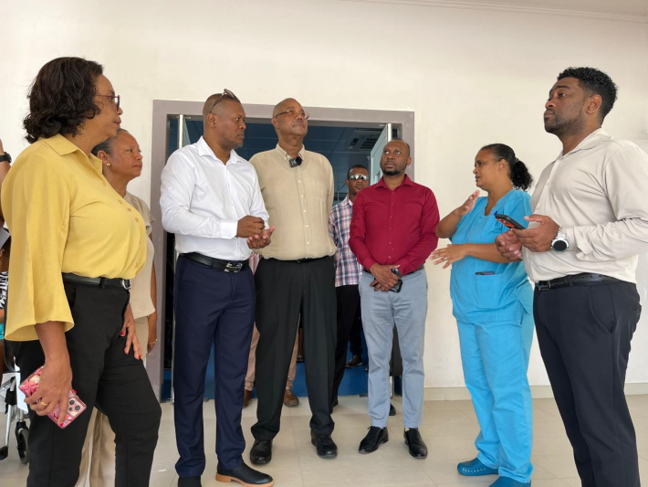 President Herminie commends La Digue’s progress