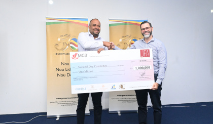 JFA Family Foundation donates R1 million to Seychelles’ 50th anniversary celebrations