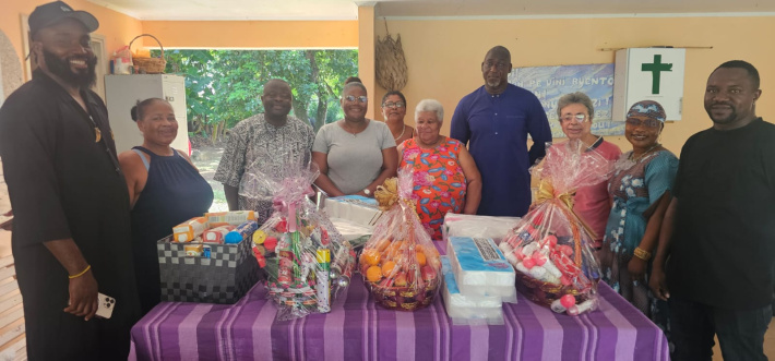 Nigerians in Seychelles bring joy to Anse Royale home for the elderly