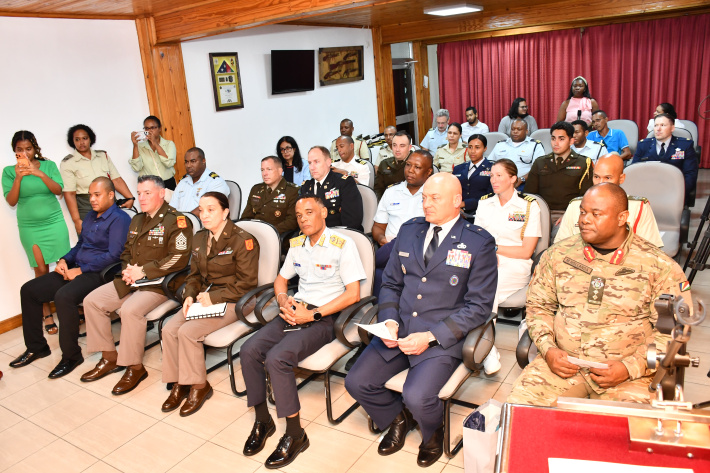 Seychelles, New Mexico Guard seal security pact