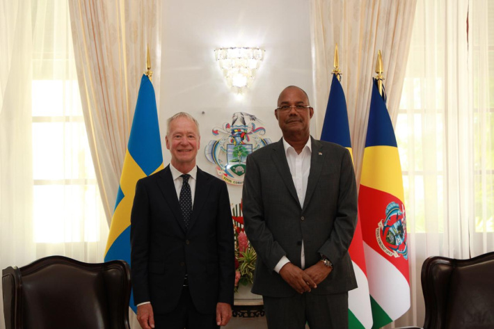 New Swedish ambassador accredited to Seychelles