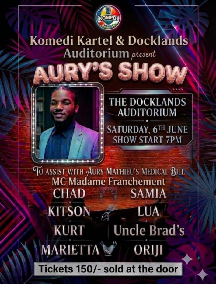 Local comedians unite for Aury Mathieu’s medical fundraiser