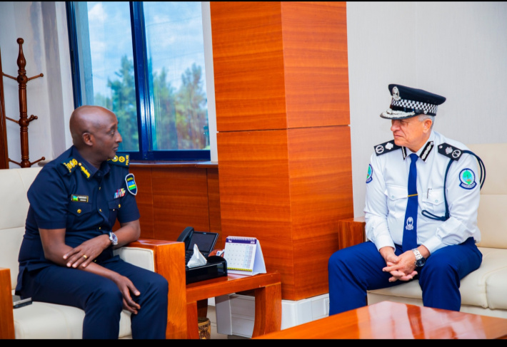Commissioner Hermitte strengthens regional policing ties in Rwanda