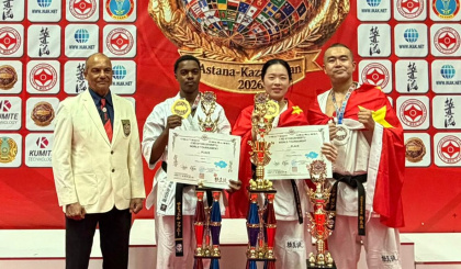 Karate: 2nd World Kyokushin-Ryu Championships held in Astana, Kazakhstan