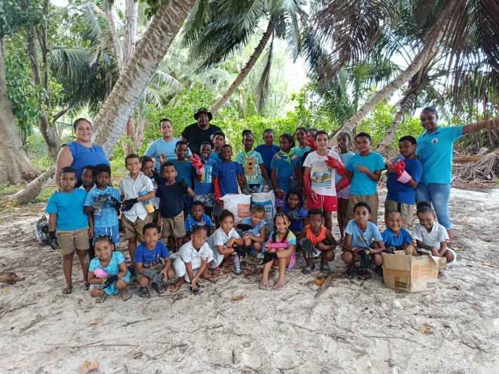Grand Anse Praslin pupils celebrate World Ocean Day