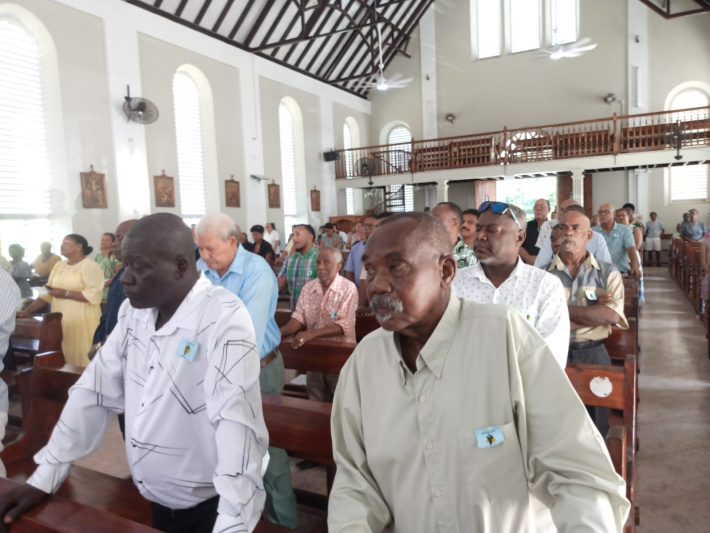 Special Father’s Day Mass on Praslin