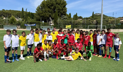 Football: Rovers U-11 France training camp