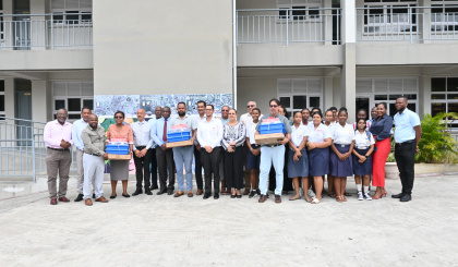 Frontier technology clubs launched with robotics kits and laptops