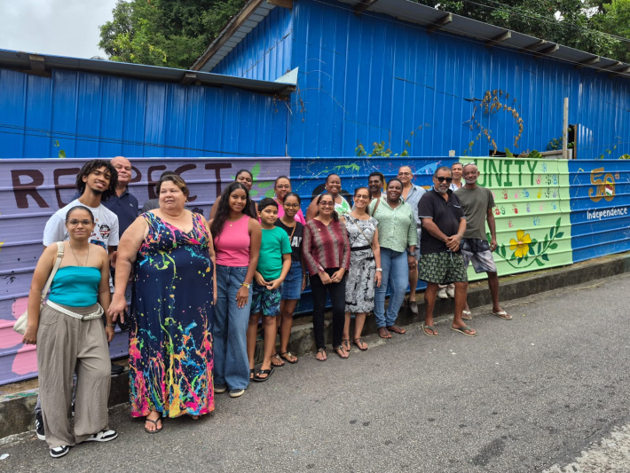 Un élan de couleurs à l’entrée de Bougainville : Quand l'art unit la communauté