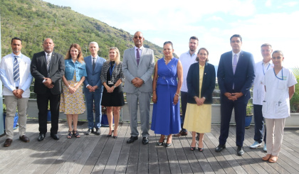 La Première Dame Véronique Herminie salue une visite « fructueuse » à La Réunion