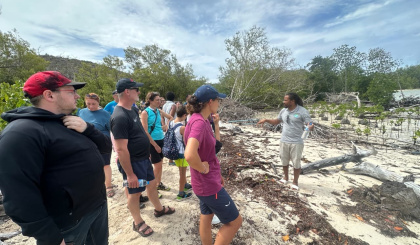 Curieuse Island hosts Erasmus GreenTraINT Summer School