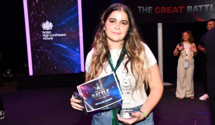 Chloe Abrams takes her music from school stages to streaming platforms