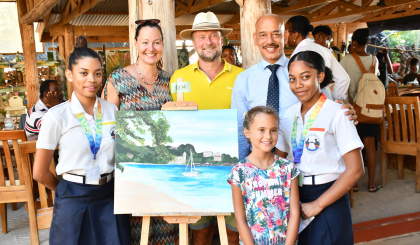 Anse Royale secondary triumphs in Art Talent Quest   