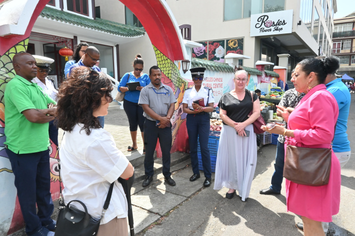 Stakeholder site visit targets cleanliness, law and order in Market Street