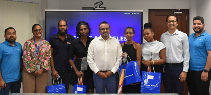 Cable & Wireless Seychelles celebrates eShop and Fifa World Cup winners