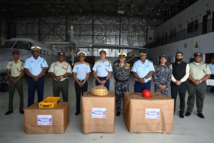 India hands over calibrated equipment to Seychelles Air Force