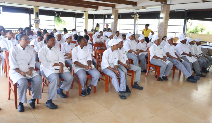 Indian chefs share culinary expertise with STA students