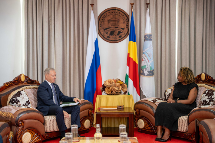 Newly accredited Russian ambassador pays courtesy call on National Assembly Speaker