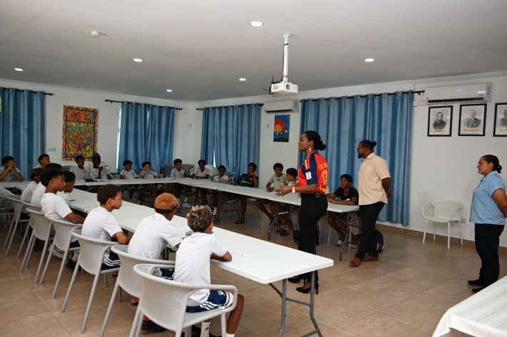 Young Seychellois footballers receive safeguarding training before return to France