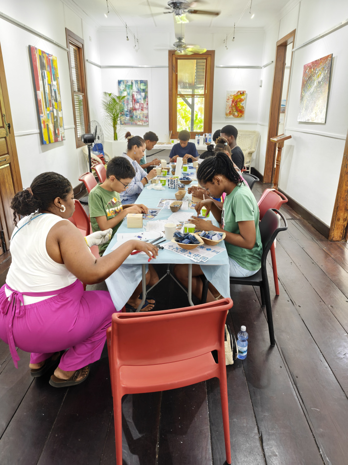 Mosaic magic: Young artists discover the art of mosaic