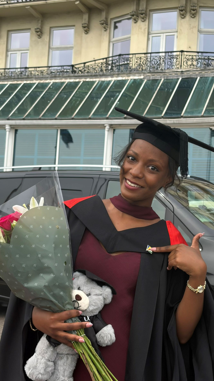 Ronneesha Uranie tops class with First Class Honours