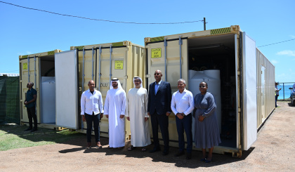 UAE donation to  ease water strain
