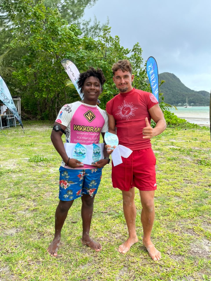Jules Kandasamy successfully defends windsurfing Mahe Praslin title