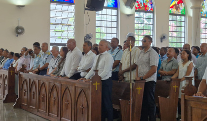Mass held in solidarity with Defence Forces