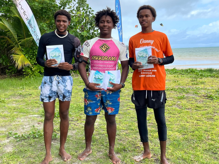 Windsurfing and kite surfing: Mahe-Praslin races