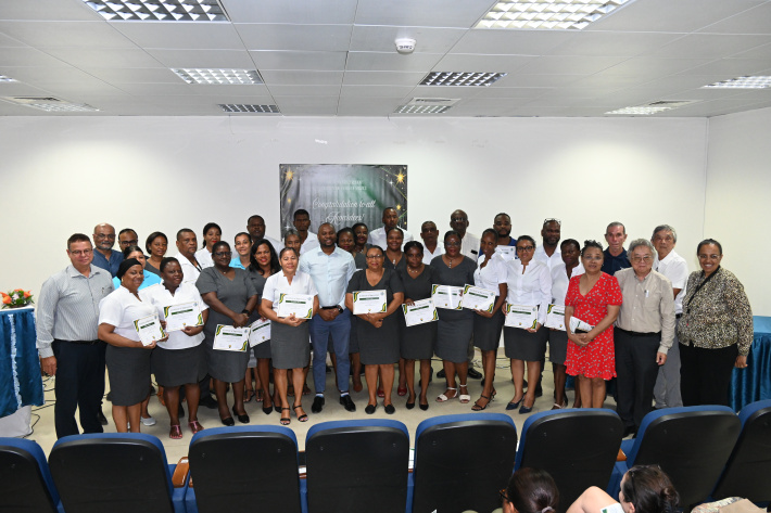 Public health officers celebrated for years of service