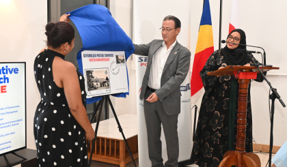 New stamp honours 165 years of Seychelles Postal Service