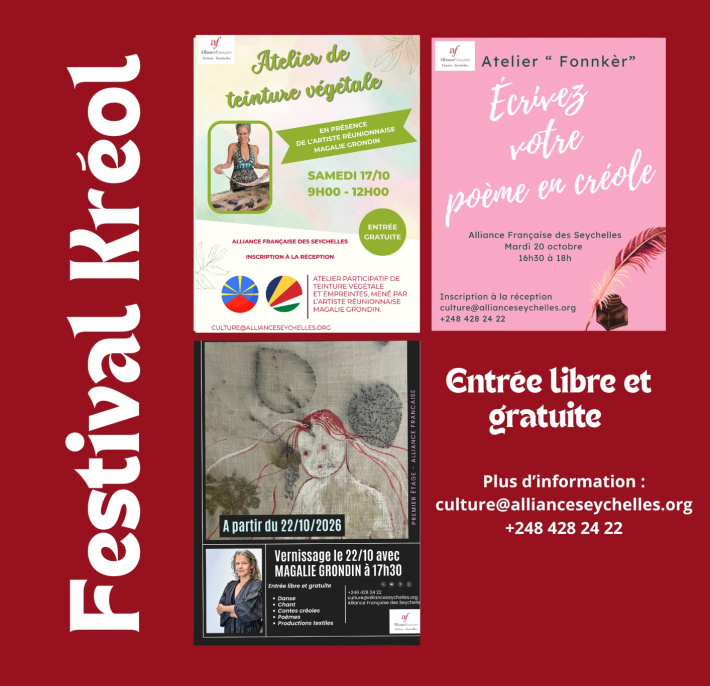 Festival Kreol : l’Alliance Française célèbre les cultures créoles