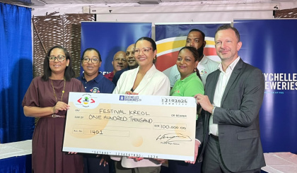 SBL donates R100,000 towards Festival Kreol