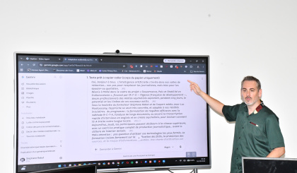 Les journalistes seychellois formés à l’utilisation de l’intelligence artificielle dans les rédactions