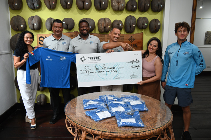 Gran Kaz sponsors Seychelles’ team for Star Sailors League Gold Cup