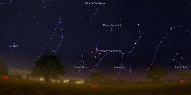 Comet Neowise to dazzle us in the twilight sky -Seychelles Nation